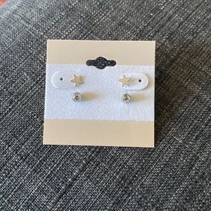 Two Pair of Stud Earrings
